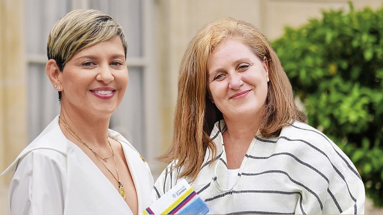 Verónica Alcocer y Eva Ferrer.