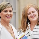 Verónica Alcocer y Eva Ferrer.