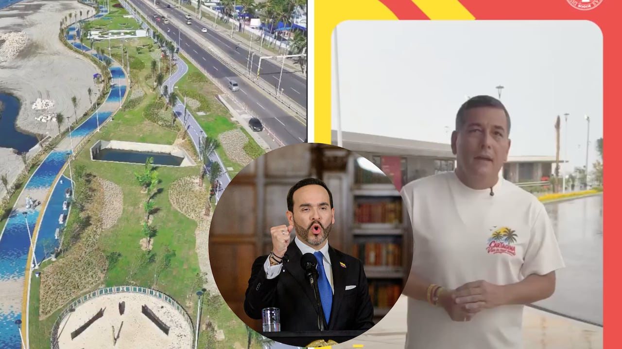 Alcalde de Cartagena, Dumek Turbay, informó que la apertura del Malecón del Mar en Cartagena quedó aplazada
