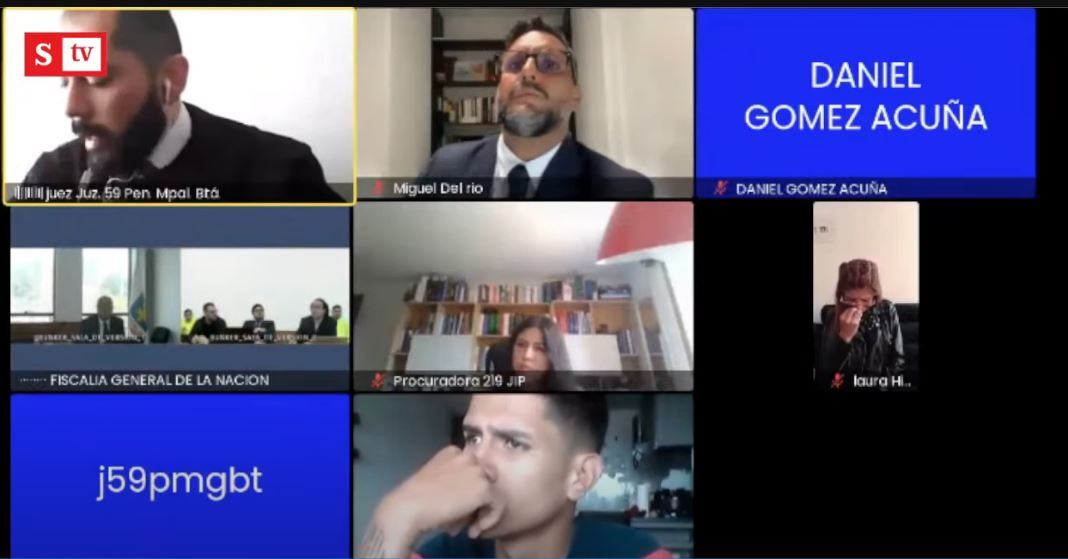 Mamá y hermano de Valentina Trespalacios rompieron en llanto en la audiencia.