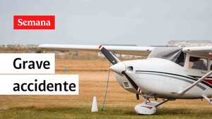 Urgente: se reporta grave accidente de una avioneta contra una casa en Medellín