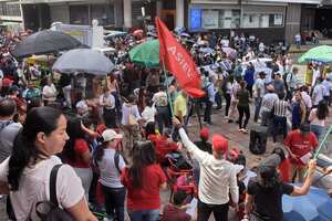 En la Plazoleta de San Francisco se reunieron los maestros del departamento en apoyo al Paro Nacional convocado por FECODE desde el pasado 12 de Junio.