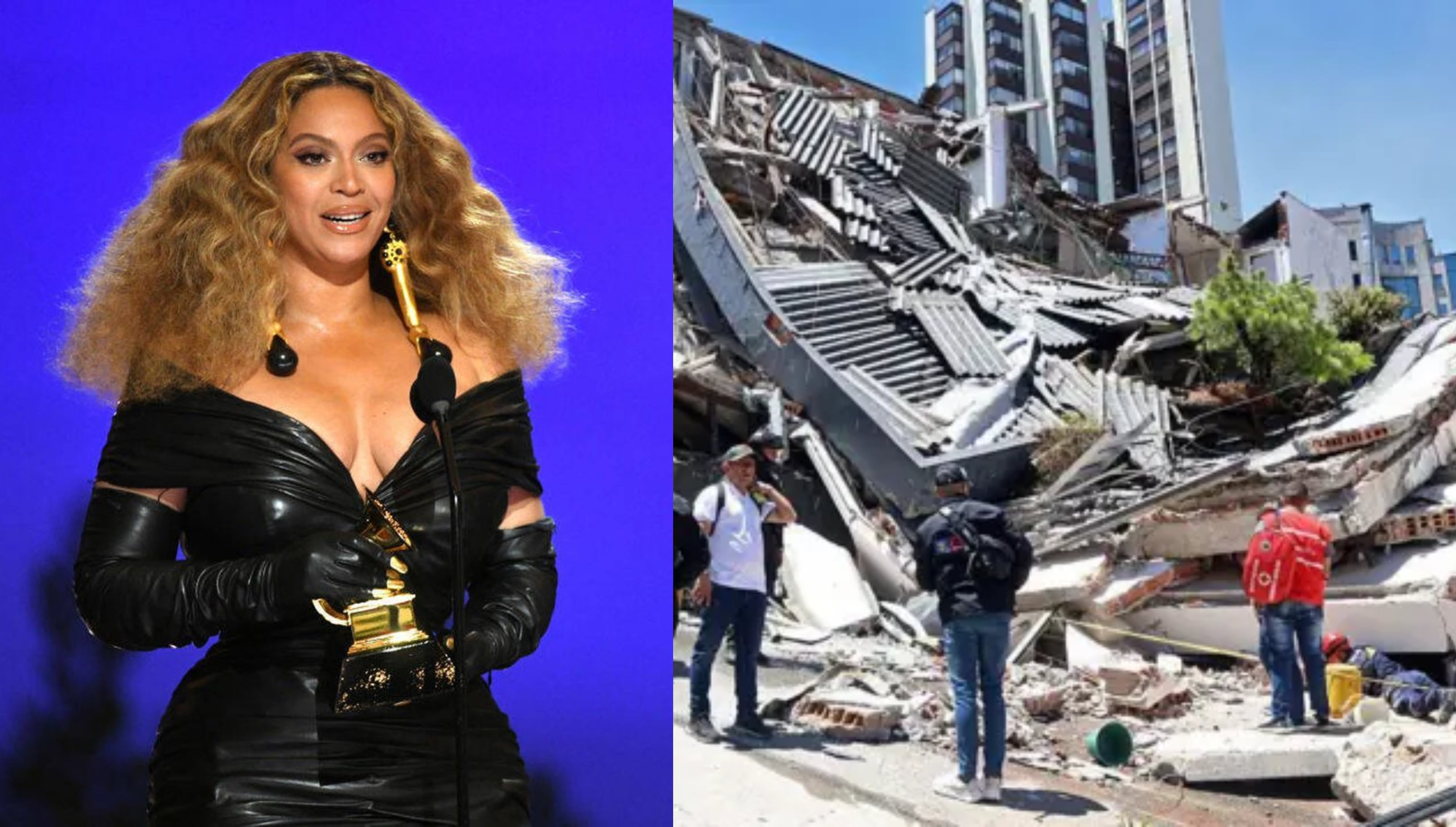 Beyoncé donará US$1 millón a organizaciones que atienden a damnificados del terremoto en Colombia