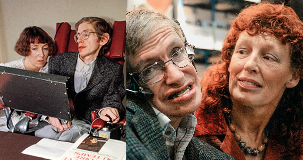  El libro habla de sus dos matrimonios. Con Jane estuvo casado 26 años. Con Elaine, su cuidadora, duró 11 años, pero discutían constantemente. Ella se sentía invisibilizada.