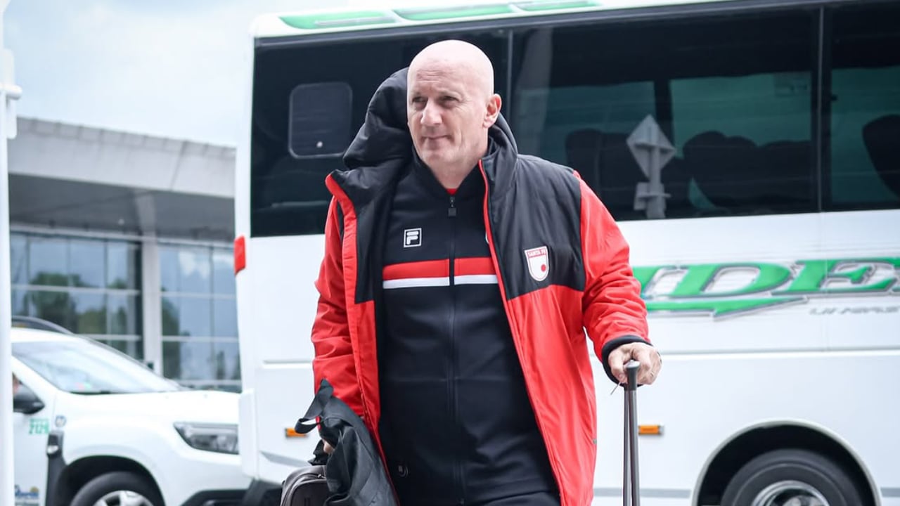 Pablo Repetto, técnico de Independiente Santa Fe.