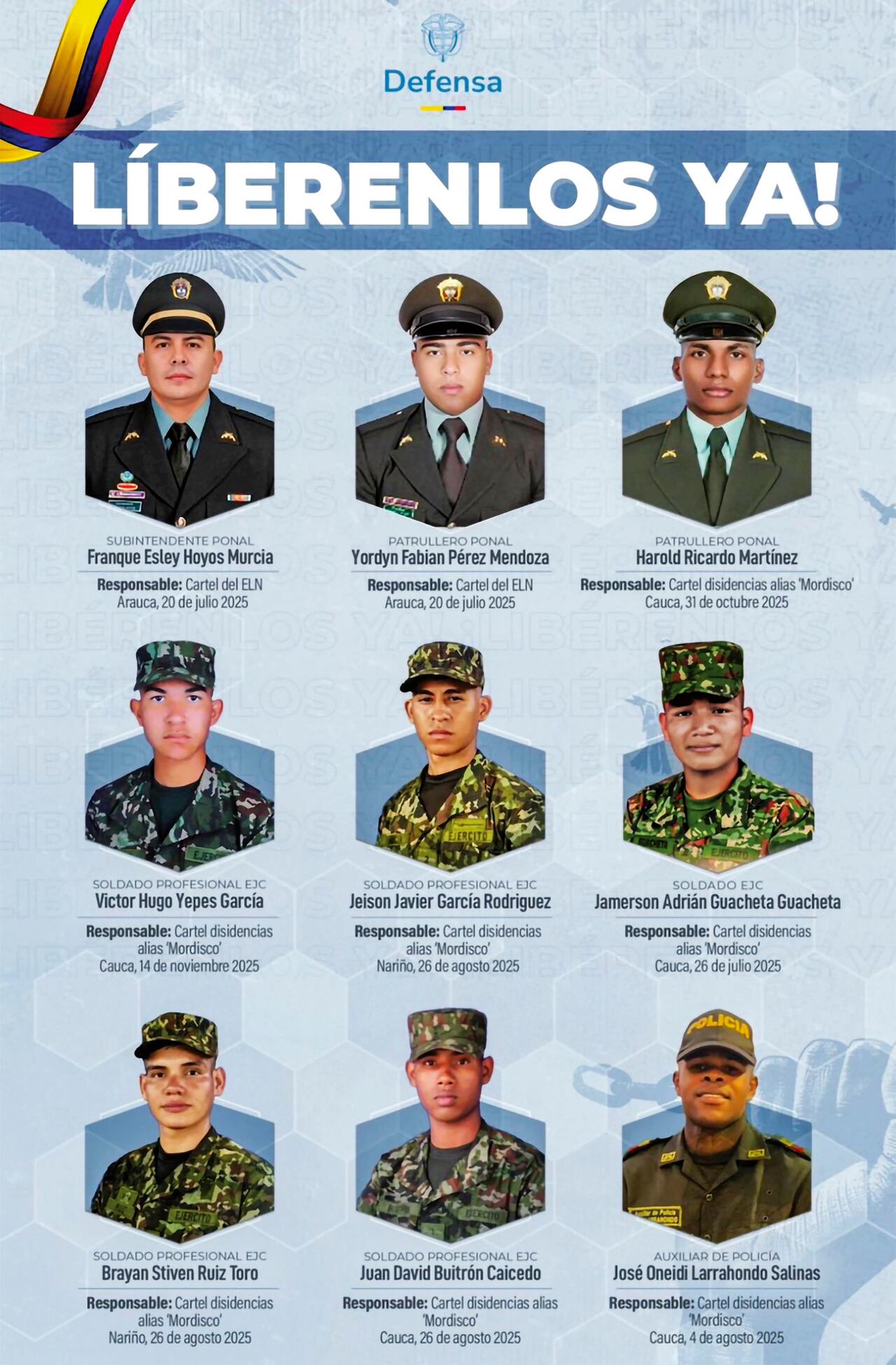 Mientras Colombia y Estados Unidos restablecieron su total cooperación luego de un año de desacuerdos entre Petro y Trump, los familiares de los secuestrados observan cómo se hacen anuncios en materia de seguridad.