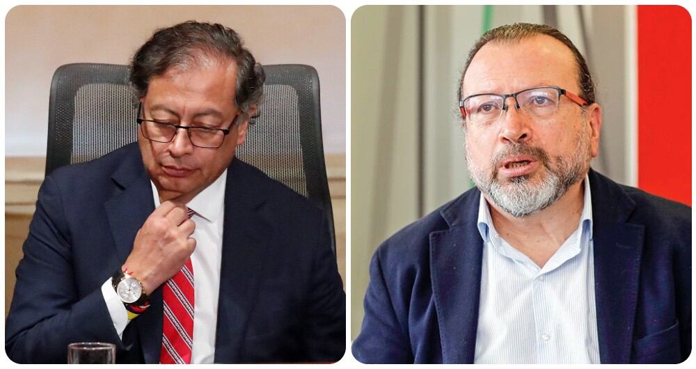 Gustavo Petro y William Ospina.