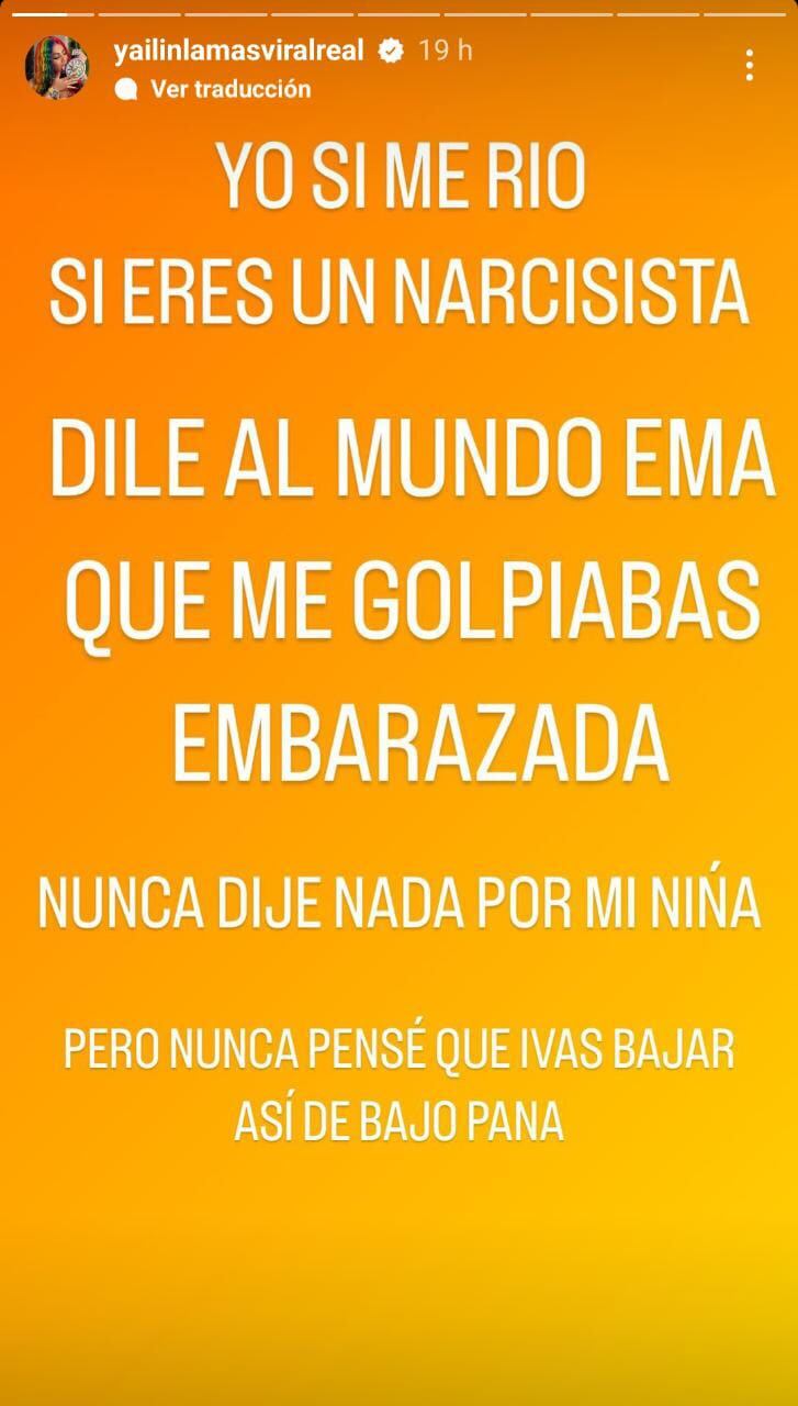 La cantante hizo una declaración sobre Anuel