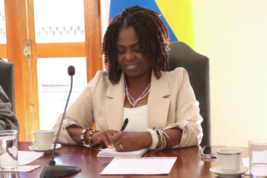 Francia Márquez, vicepresidenta de Colombia, en Bogotá