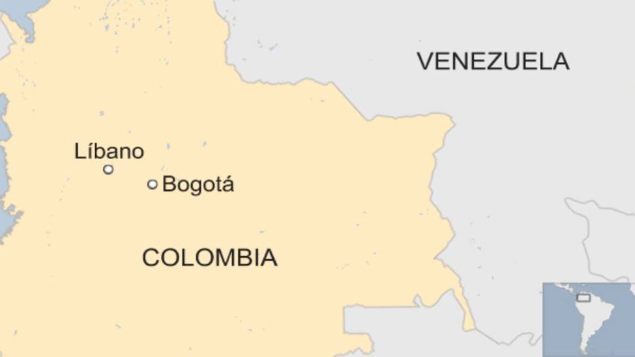 Una bomba estalló en el Líbano y marcó la entrada de los campesinos en el pueblo. Foto: vía BBC Mundo