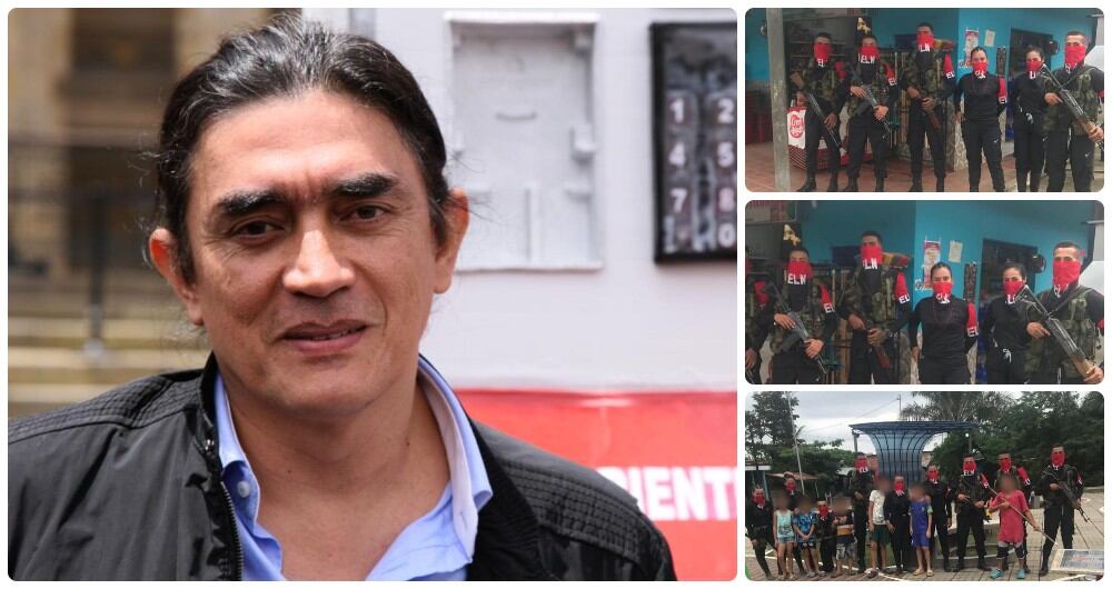 Gustavo Bolívar habla de una "puesta en escena" en las fotografías del ELN con niños en El Catatumbo.