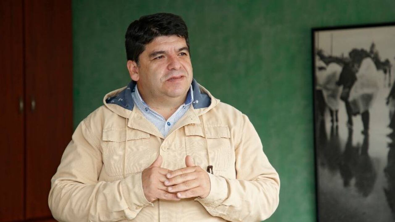 Nelson Alarcón, presidente de Fecode.