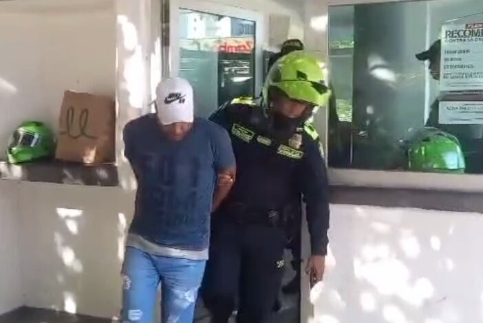 Uno de los sujetos capturados