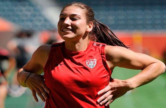 Hope Solo. USA. Foto: archivo particular.
