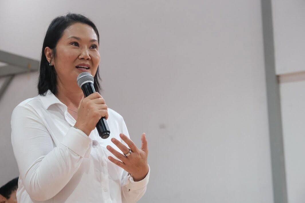 Keiko Fujimori, presidenta electa de Perú.