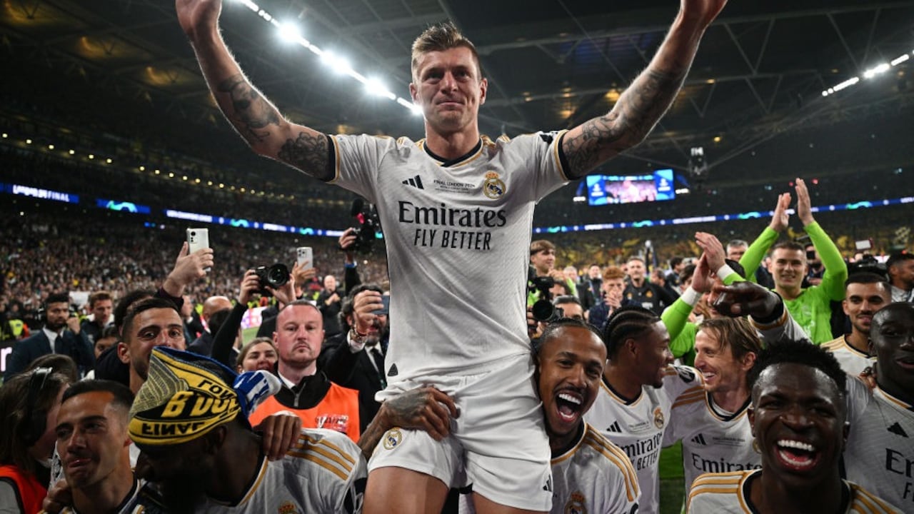 Toni Kroos se despide del Madrid como campeón de la Champions
