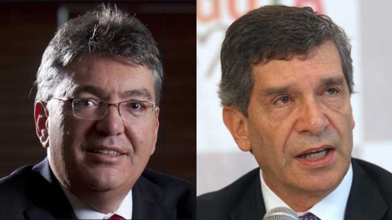 El ministro de Hacienda, Mauricio Cárdenas y el ministro del Posconflicto Rafael Pardo tendrán que hacer malabares con la escasez de recursos.