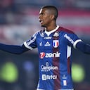 Brayan Ceballos, central colombiano del interés de América y Junior.