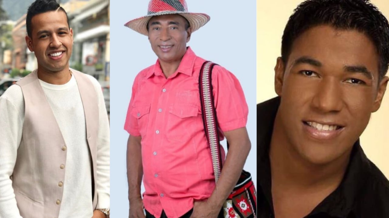 Romualdo Brito, Kaleth Morales y Martín Elías, tres de los artistas vallenatos víctimas de accidentes de tránsito.