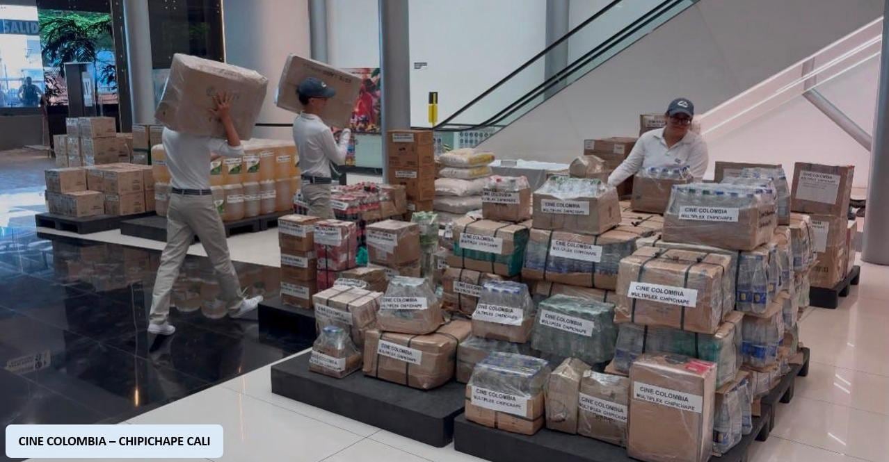 La empresa entregó detalles de las ayudas recolectadas.