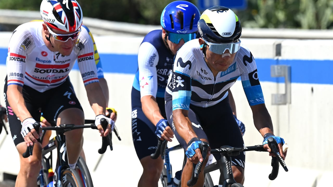 Nairo Quintana empezó a mover la etapa 11 desde el inicio de la subida a  San Pellegrino