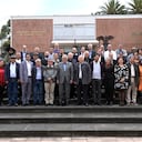 Los negociadores de paz del Gobierno y del ELN se reunieron con el ministro de Justicia, Néstor Osuna.