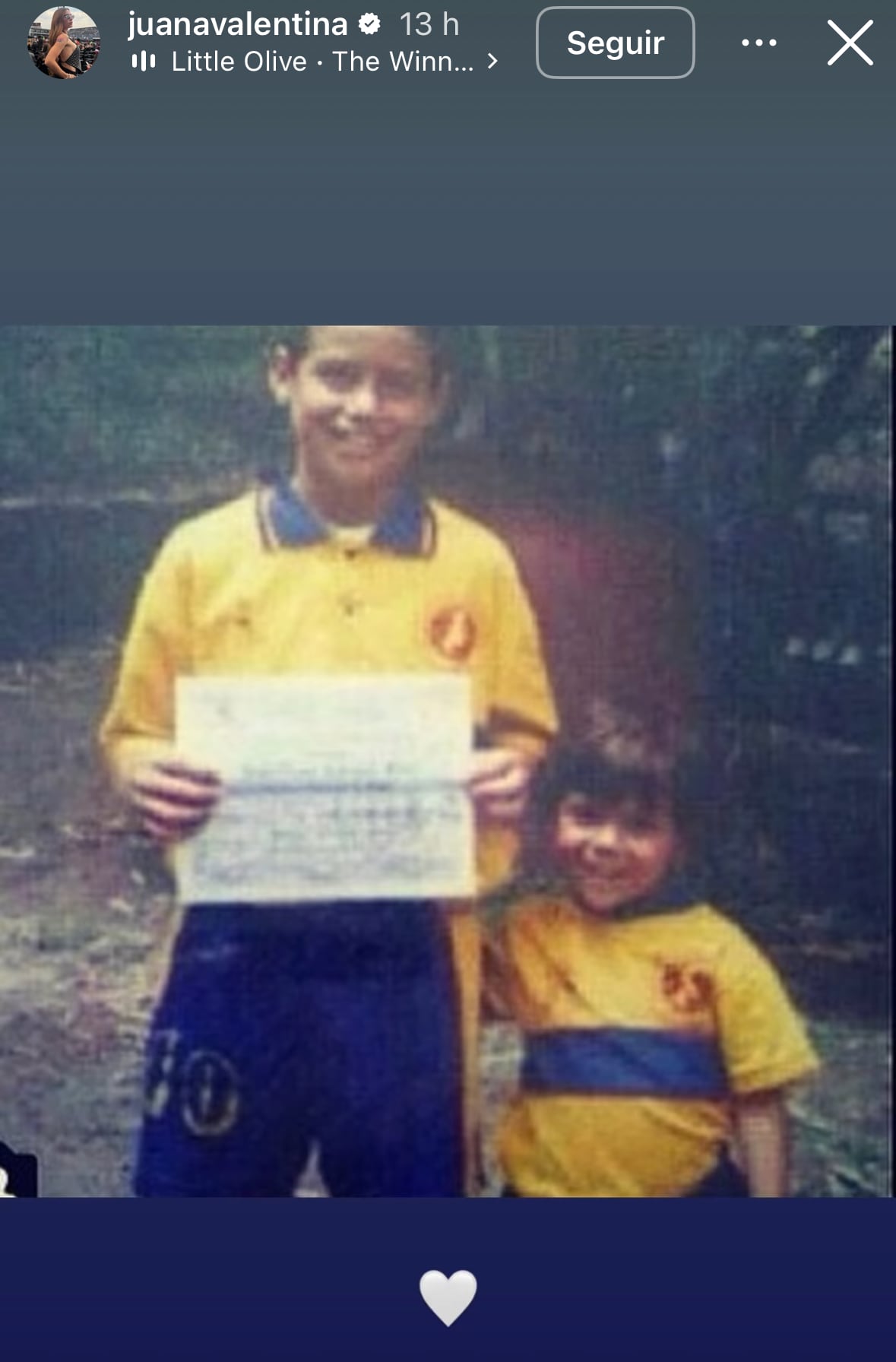 James Rodríguez y su hermana, Juana Valentina.