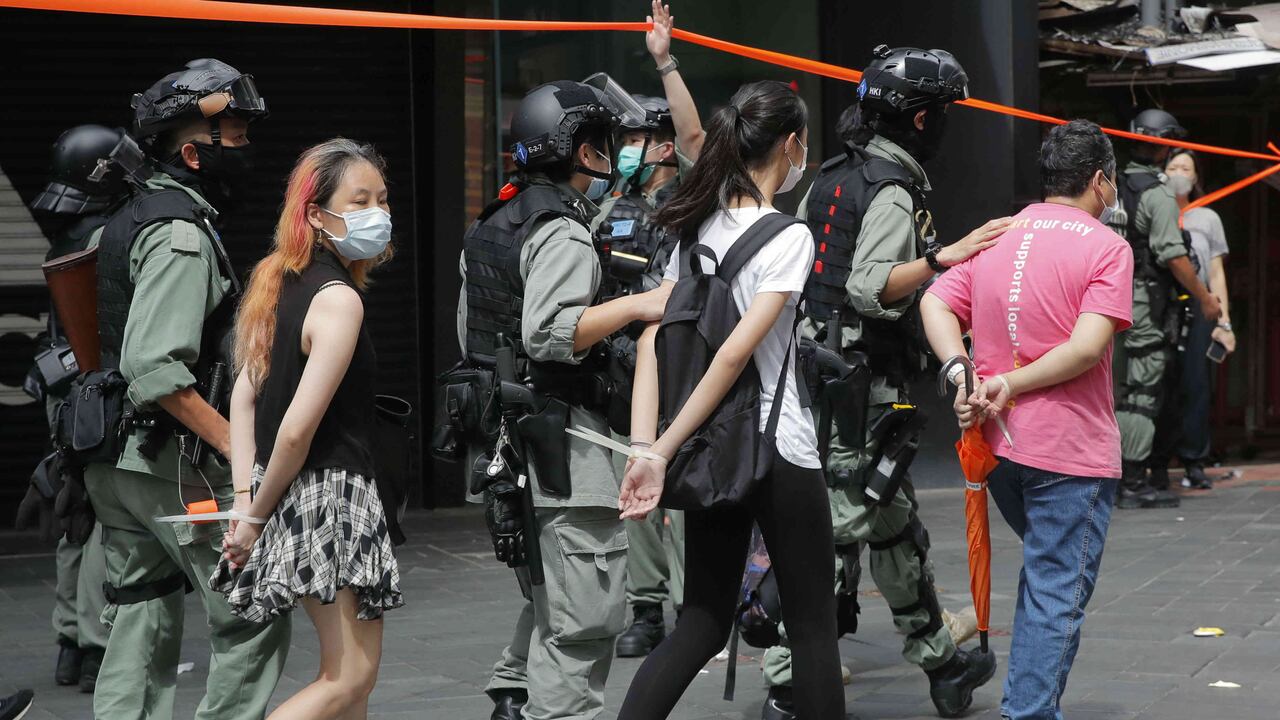 Empezaron las detenciones en Hong Kong bajo la nueva ley de seguridad/Foto: AP