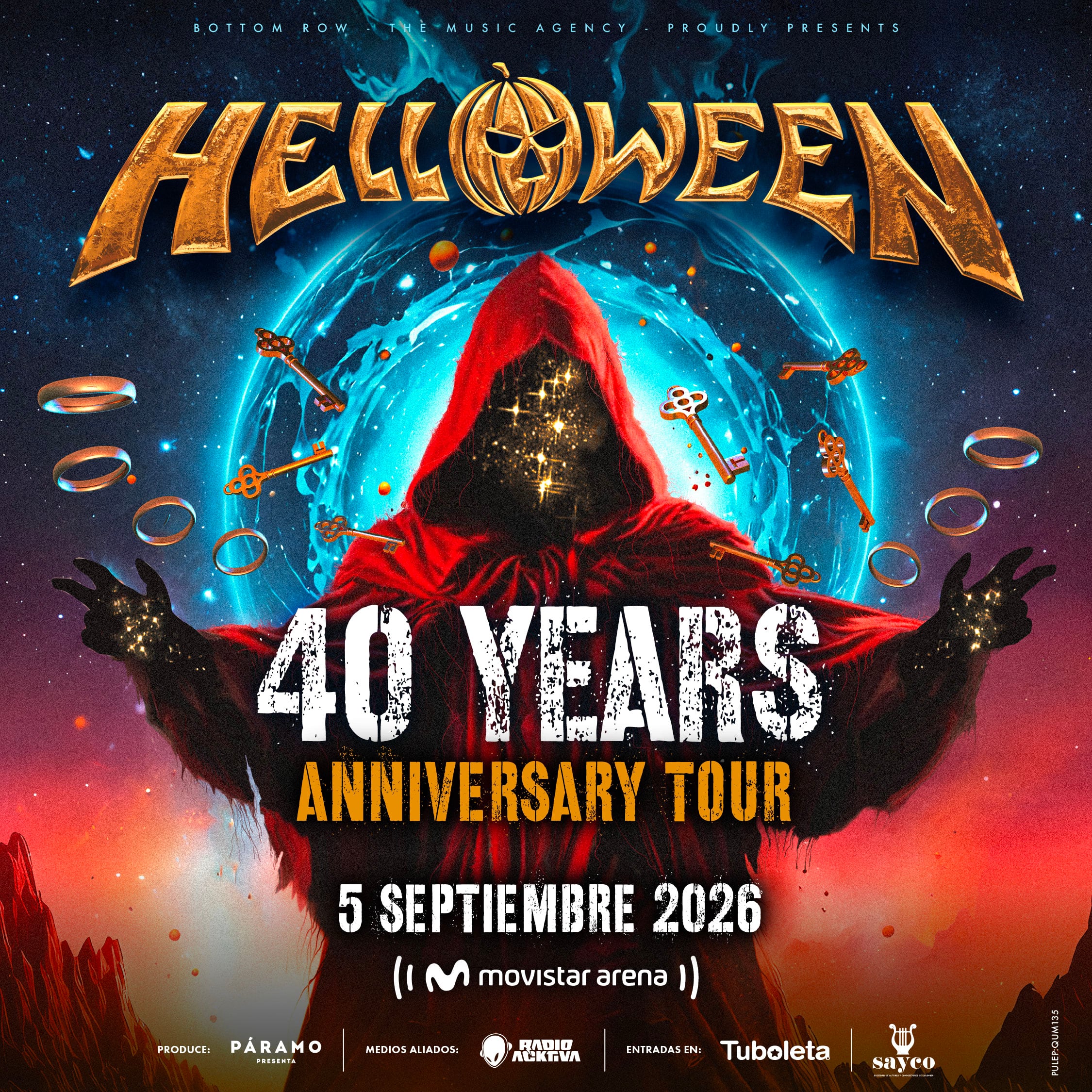 La legendaria agrupación alemana trae su gira de aniversario al país el próximo 5 de septiembre, al Movistar Arena.