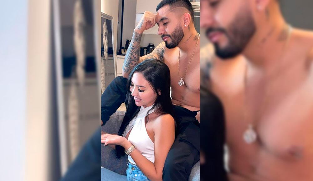 El artista se sinceró sobre su situación sentimental y la separación con la creadora de contenido.