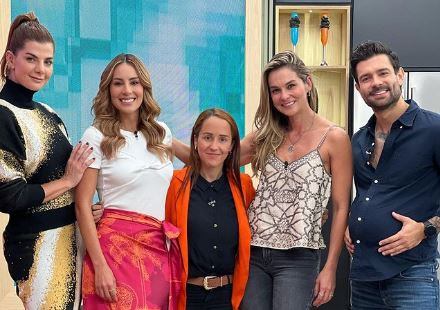 La periodista estuvo como invitada en 'Día a día'