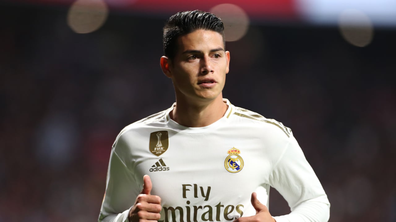 James manda mensaje al Real Madrid.