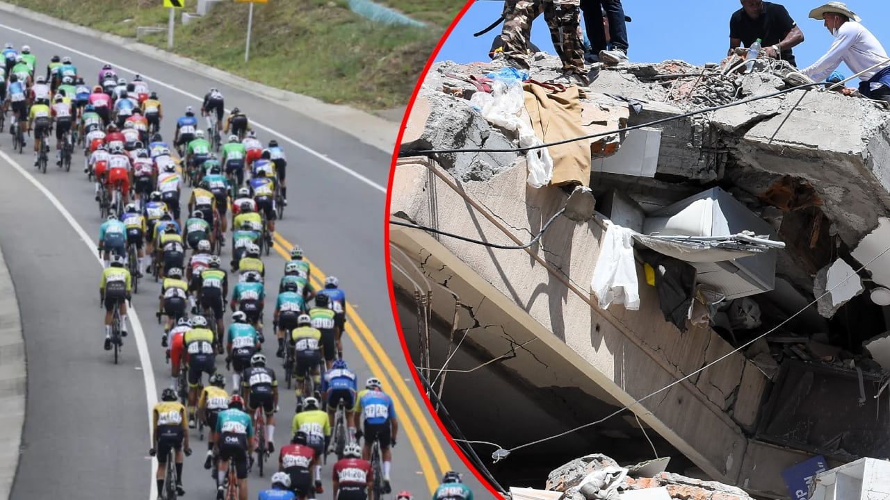 La Vuelta a Colombia tomó decisiones por el terremoto
