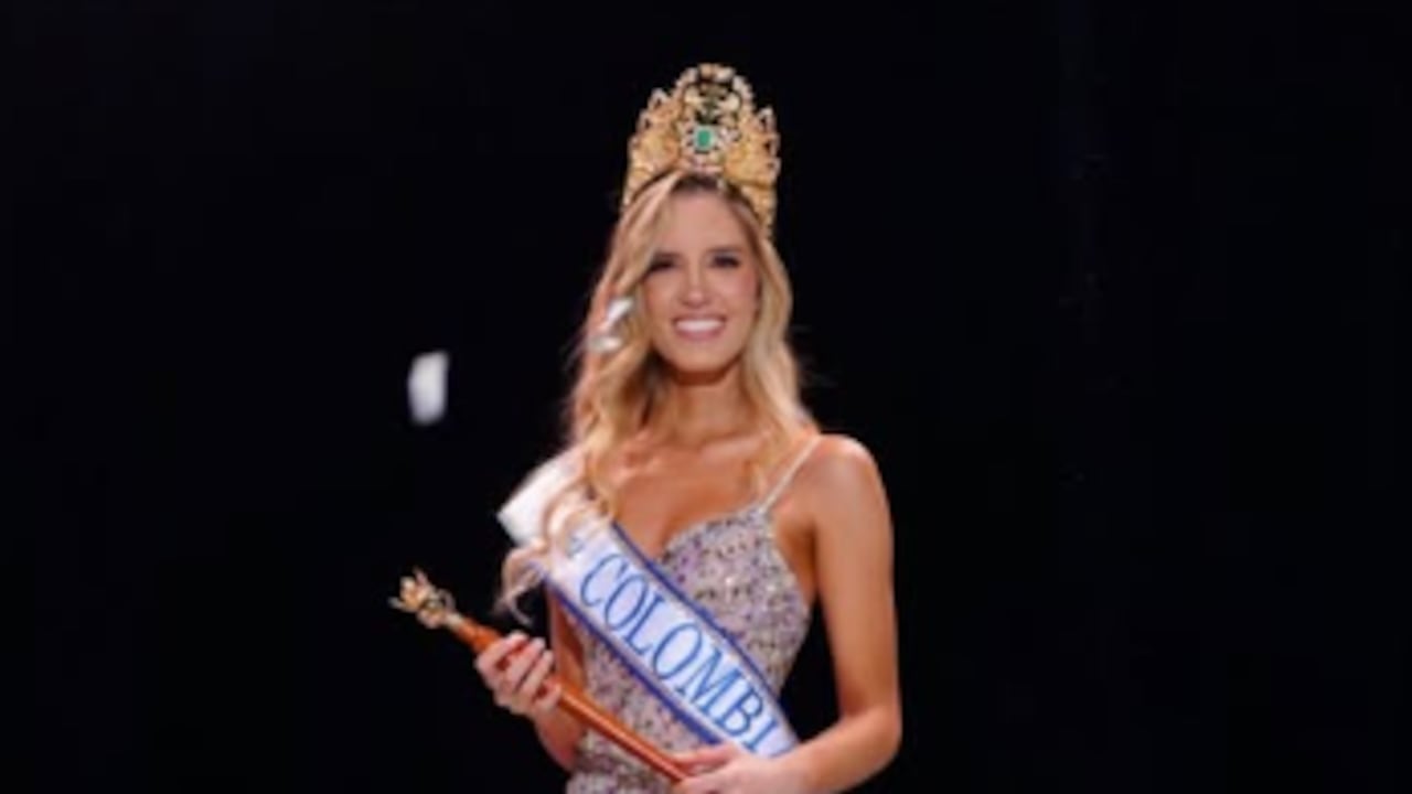 Ella es María Antonia Mosquera, señorita Colombia 2025 - 2026.