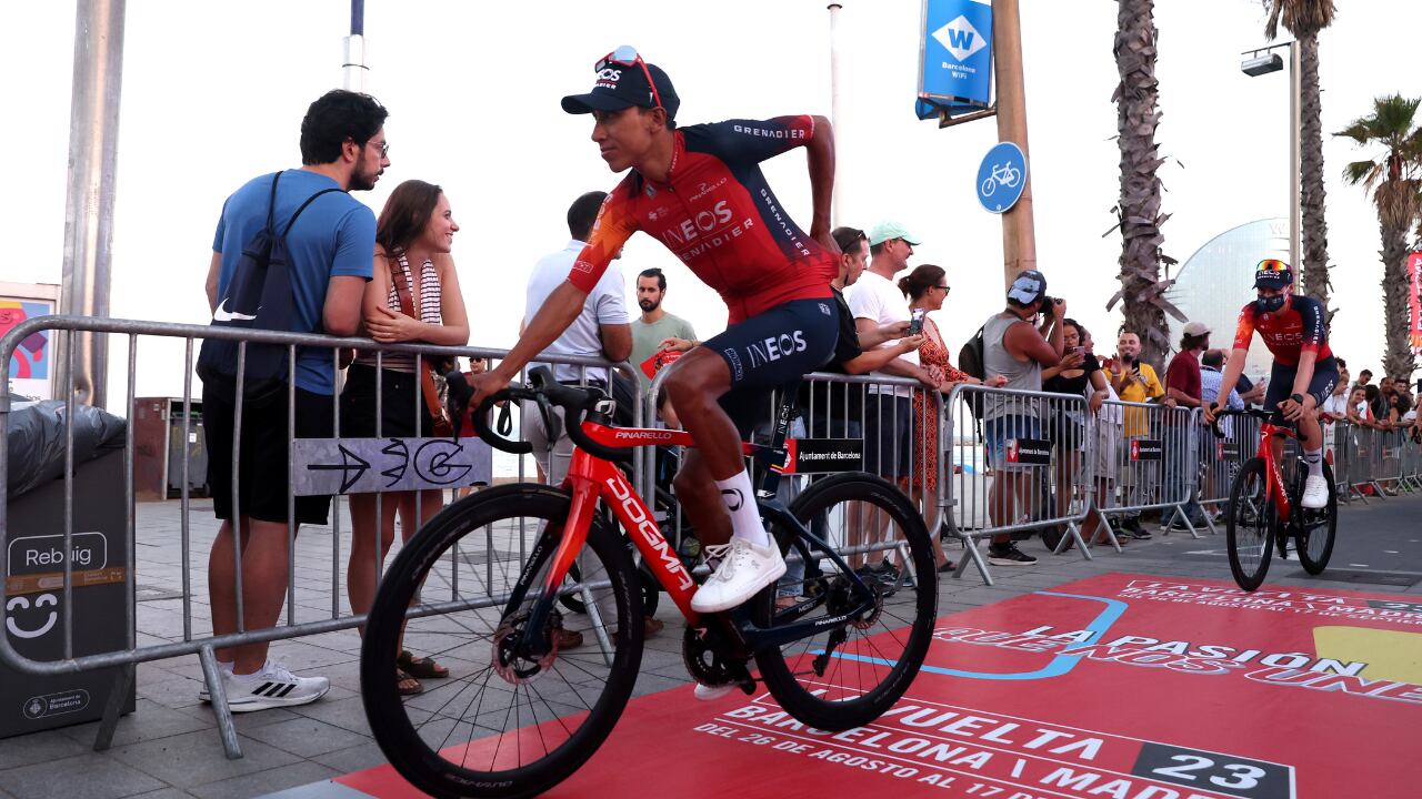 Egan Bernal será gregario en el Ineos durante la Vuelta a España 2023.