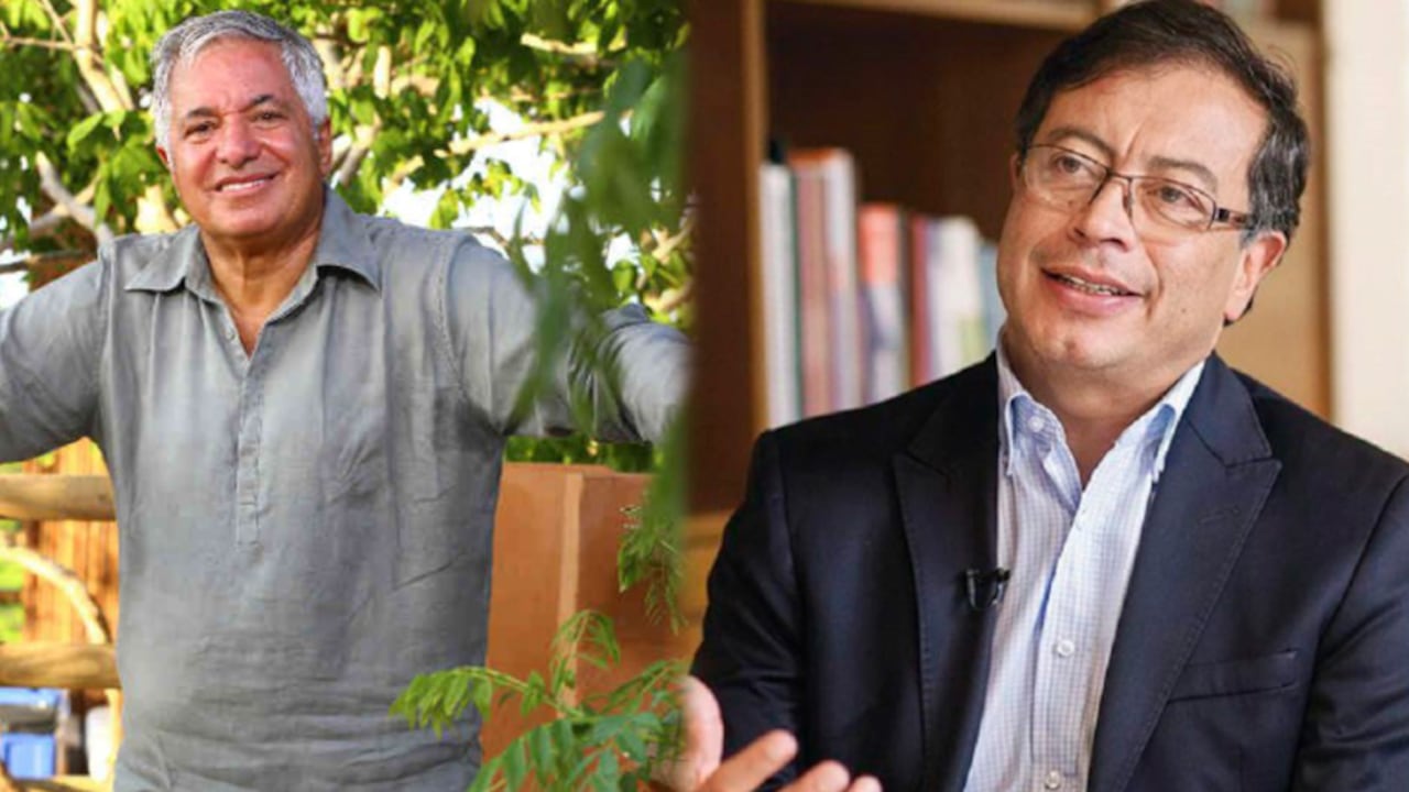 Jean Claude Bessudo y Gustavo Petro