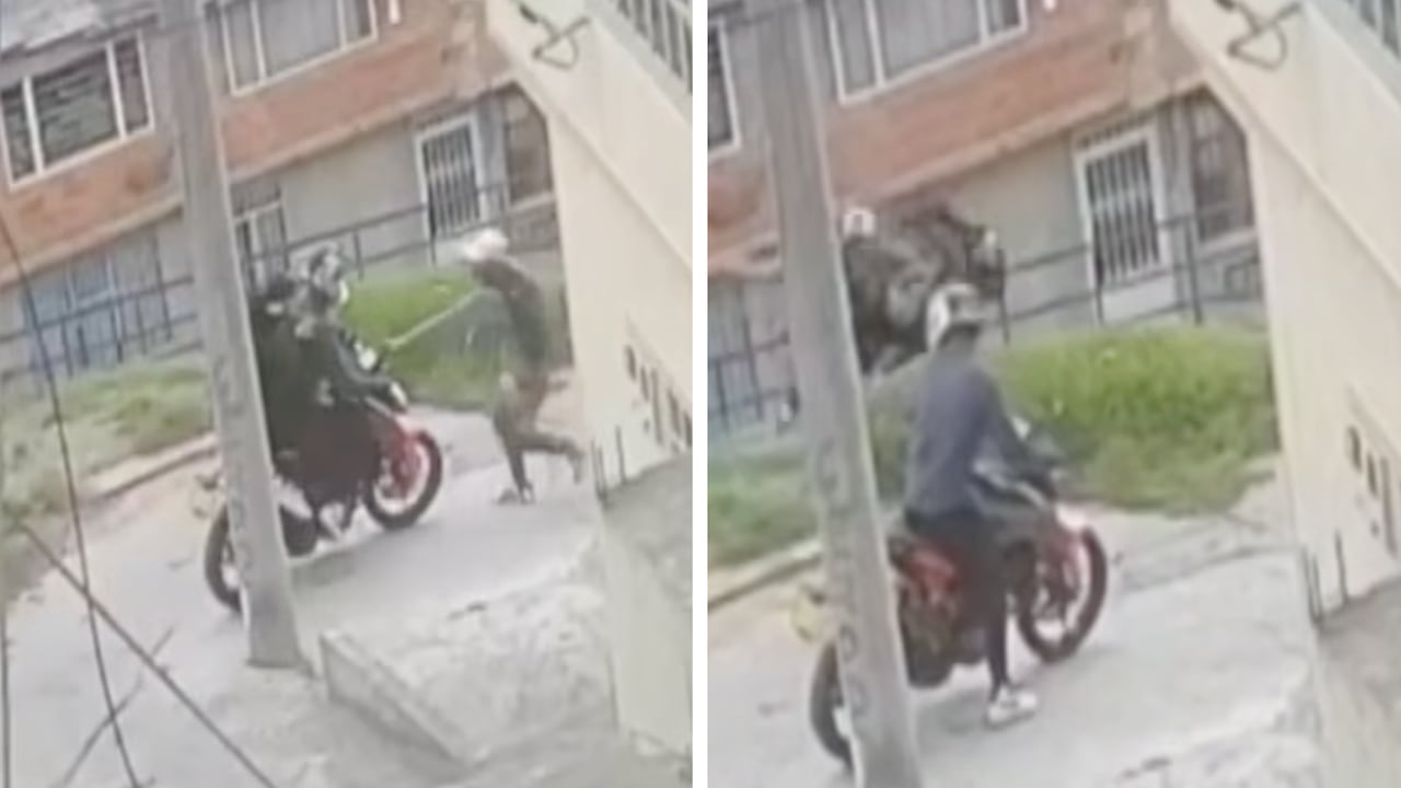 Intento de robo en el barrio El Rincón del Porvenir en Ciudad Bolívar, Bogotá.