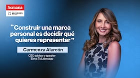 Una vez terminó el pregrado, Alarcón comenzó a construir una carrera internacional como ejecutiva en Grupo Éxito, Papeles Nacionales, Boehringer Ingelheim y Sanofi, en esta última lideró por ocho años el área de Consumer Healthcare en Brasil, China, Hong Kong y Taiwán.