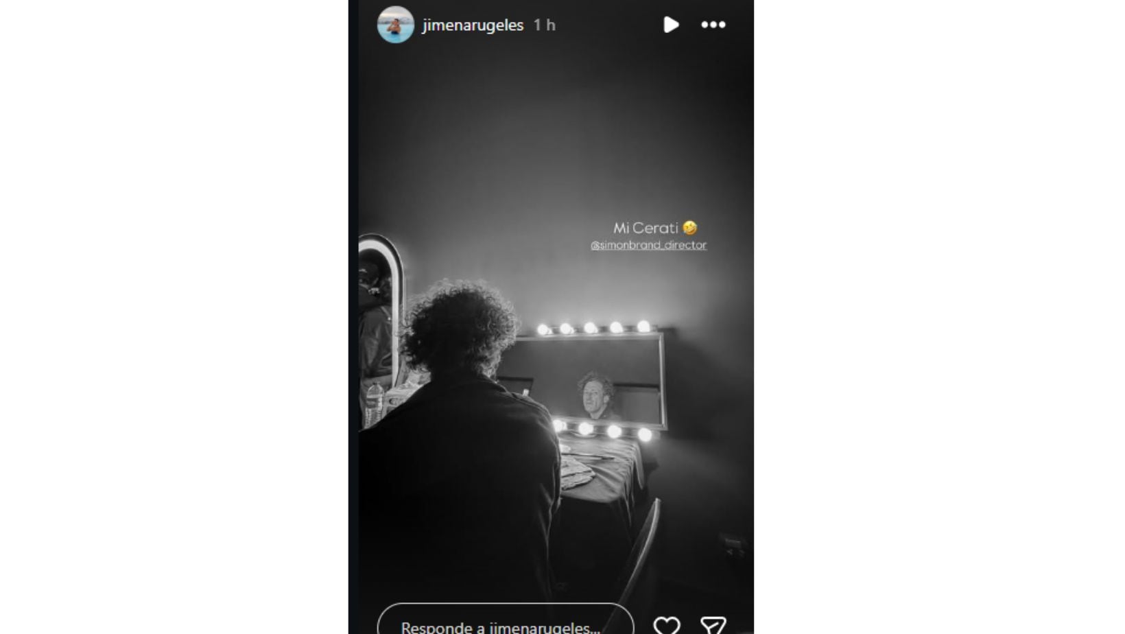Jimena Rugeles dedica publicación a Simón Brand