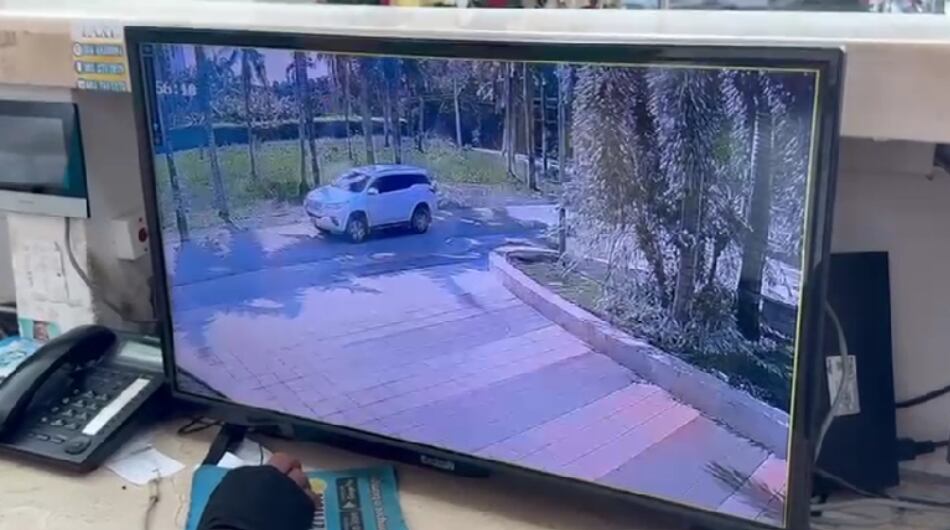 Accidente que protagonizó accidente de tránsito en Montería.