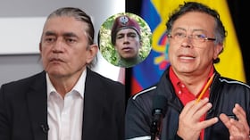 Gustavo Bolívar, Gustavo Petro y soldado falso.