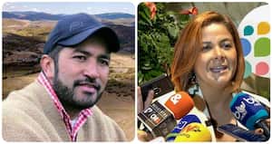 César Pachón y Jhenifer Mojica.