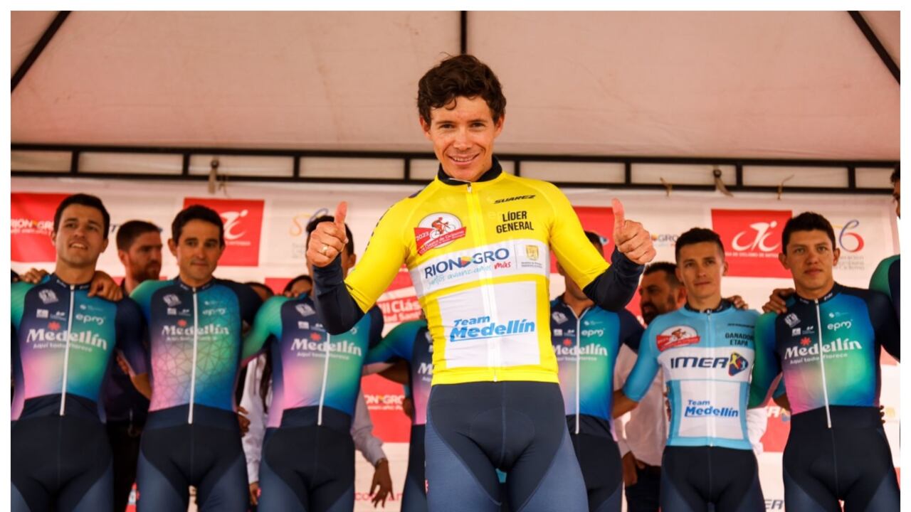 Team Medellín EPM ganó la contrarreloj por equipos en el inicio de la Clásica de Rionegro