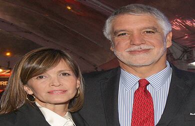 Liliana Sánchez y Enrique Peñalosa.