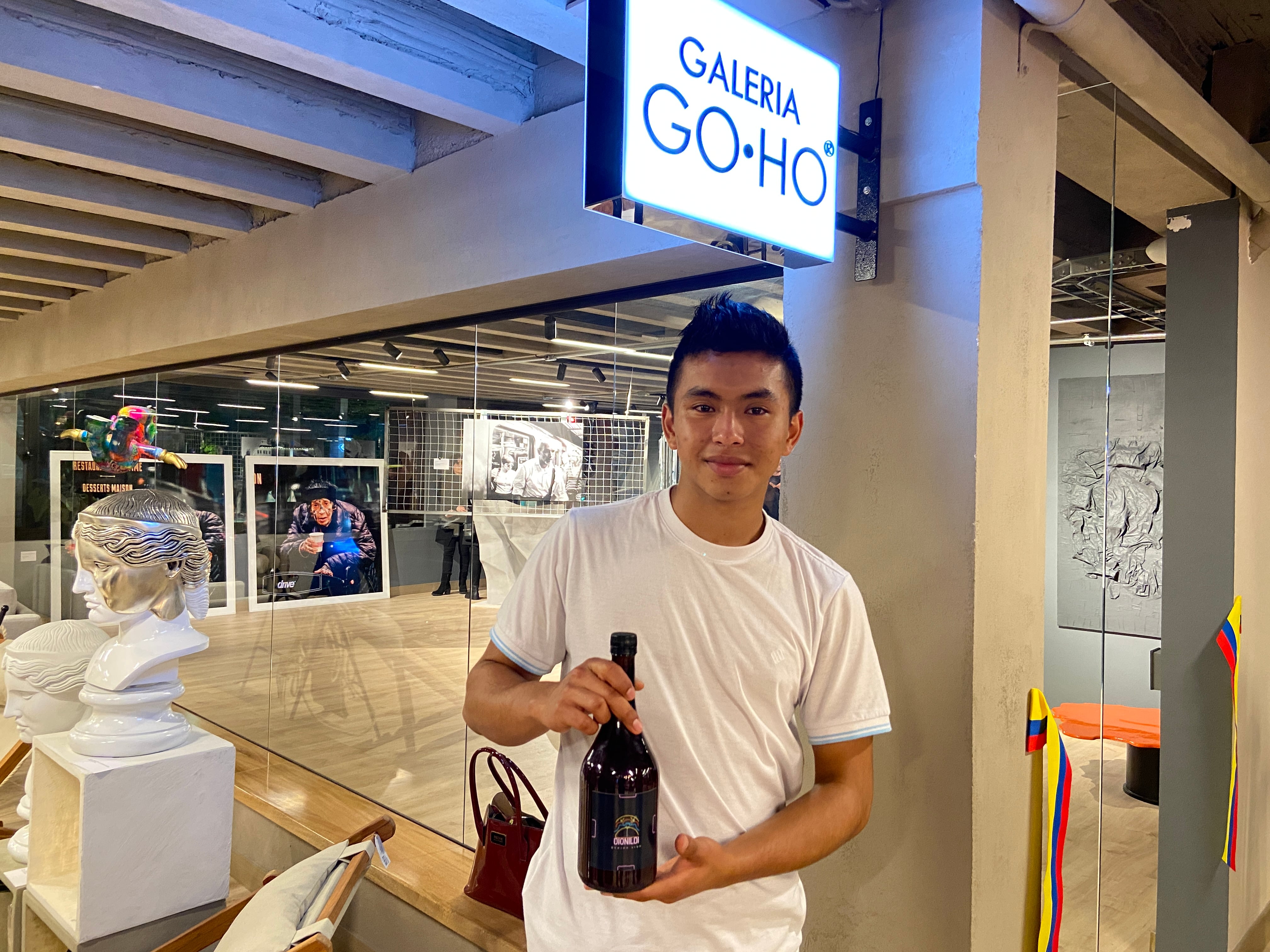 Michael Stiven Fandiño Aguilar desarrolló un proyecto que se convirtiera en una solución ambiental para su comunidad en Tena, Cundinamarca.