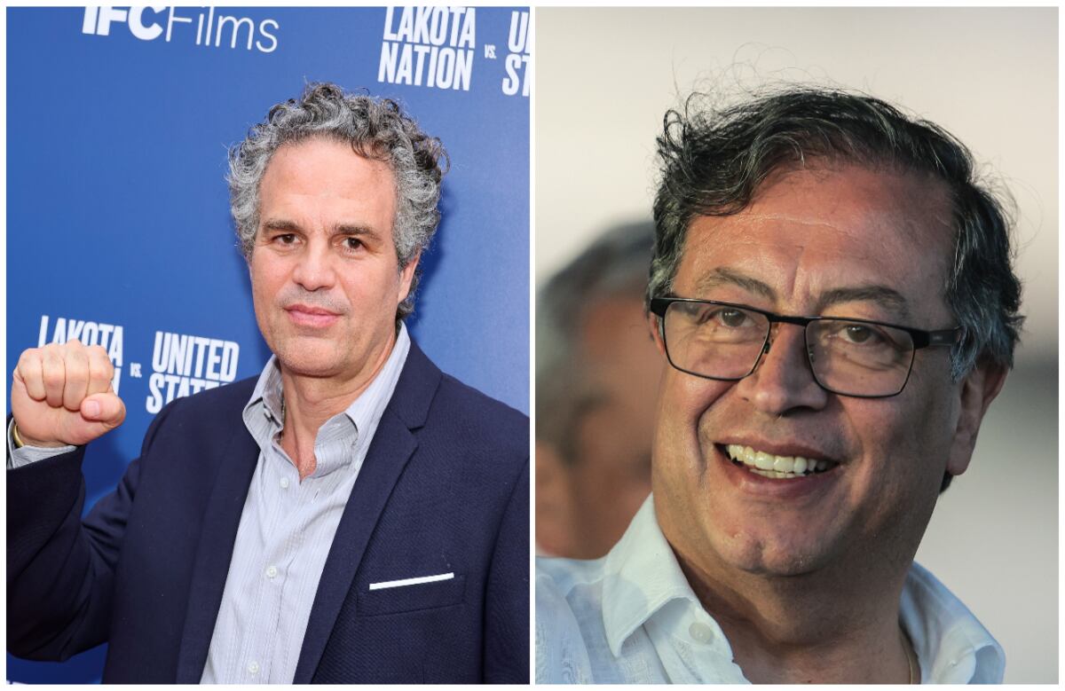 El actor  Mark Ruffalo, que interpreta a 'Hulk', compartió un mensaje en Twitter mostrando su apoyo a Petro por querer proteger la Amazonía colombiana.