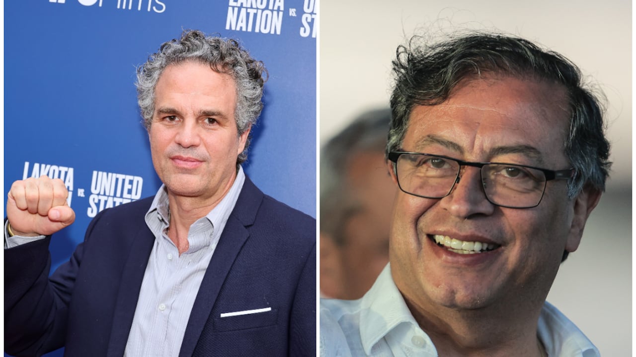 El actor Mark Ruffalo, que interpreta a 'Hulk', compartió un mensaje en Twitter mostrando su apoyo a Petro por querer proteger la Amazonía colombiana.