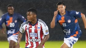 Imagen del partido entre Junior de Barranquilla, y Boyacá Chicó, por la Liga BetPlay 2026-ll.