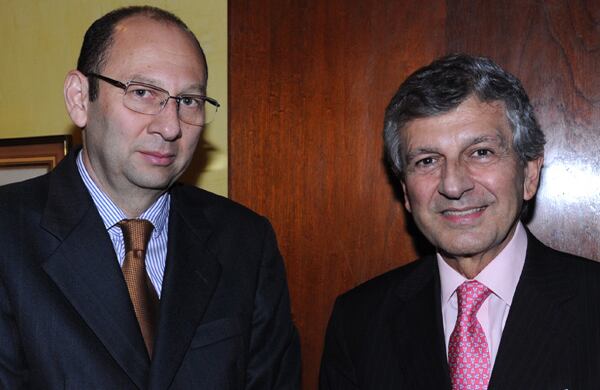 Diego Canal y Juan Martín Caicedo.