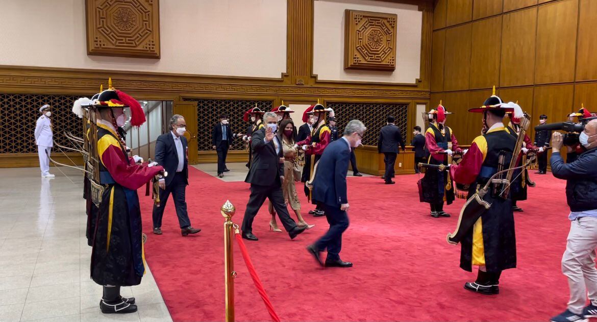 Presidente Iván Duque en visita de Estado a Corea del Sur